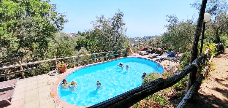 Agriturismo Fattoria Terranova: Camera deluxe vista mare — photo 2