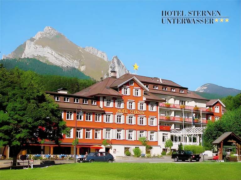 Hotel Sternen Unterwasser in Wildhaus-Alt St. Johann