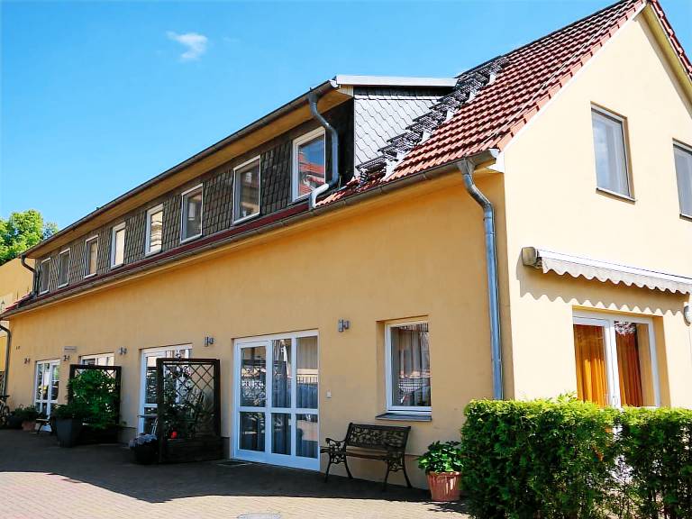 Apartment with terrace, yard & barbeque in Rheinsberg