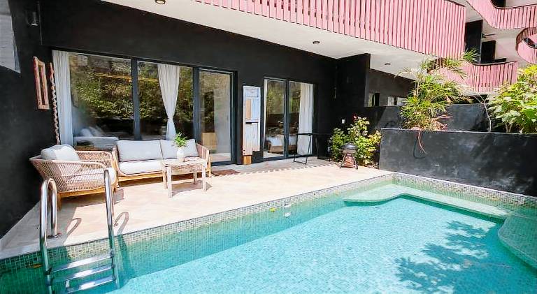 Apartment with private pool & patio in Tulum