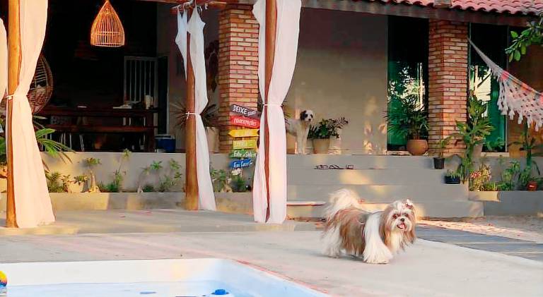 House with pool, barbeque & patio in Santo Amaro do Maranhão