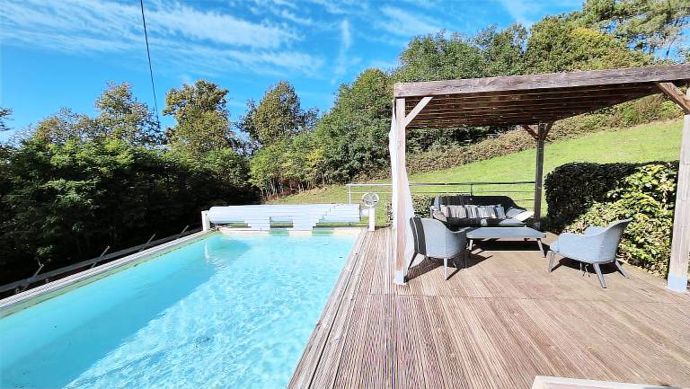 Ferienhaus in La Chapelle-Aubareil, Saint-Amand-de-Coly f&uuml;r max. 4 Personen am Atlantik