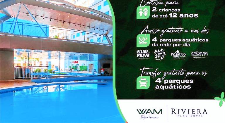 Riviera Park Hotel by WAM Experience in Caldas Novas