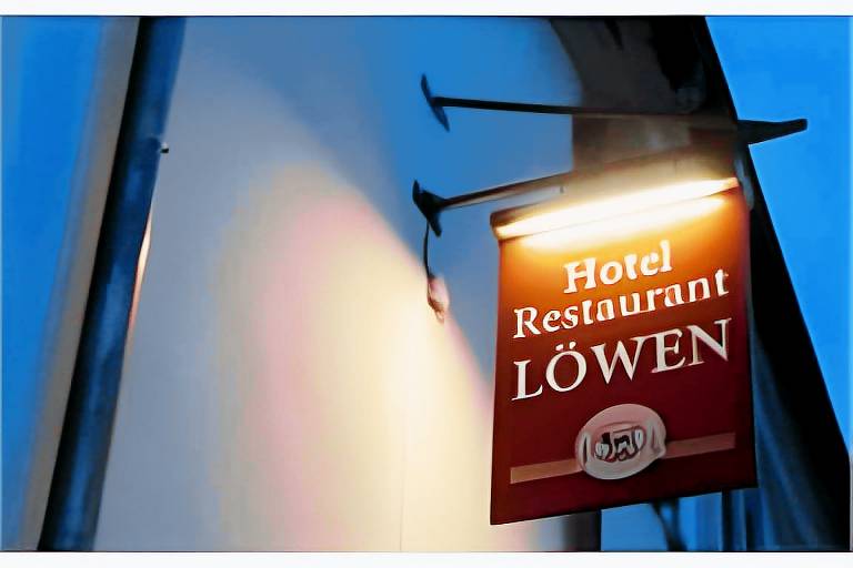 Design Hotel & Restaurant Lowen in Ulm