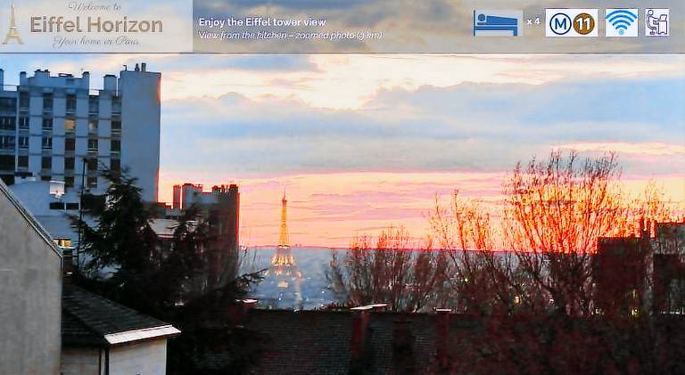 Paris 20 - T4 78m2 familial au pied du metro in Bobigny