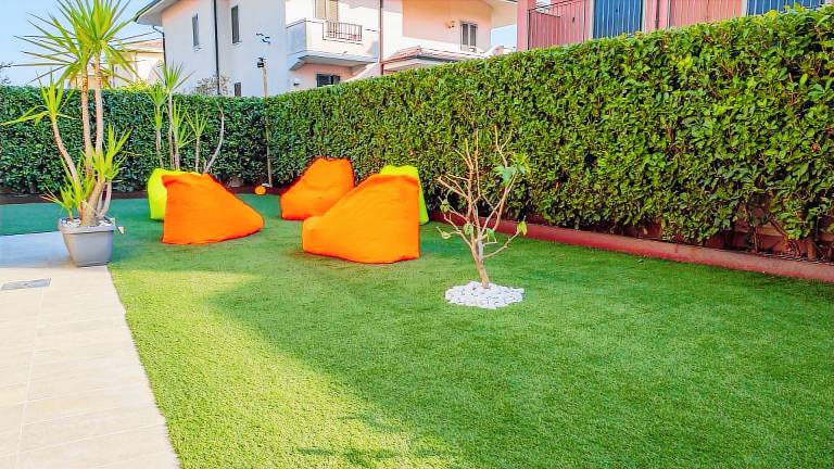 Rental apartment with yard | City view in Pozzolengo