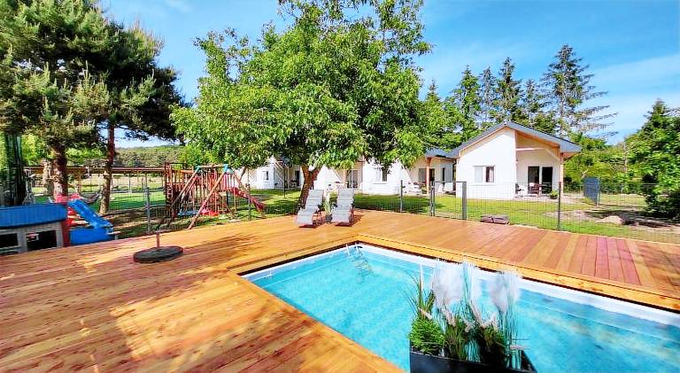 Vacation home with pool in Miedzyzdroje