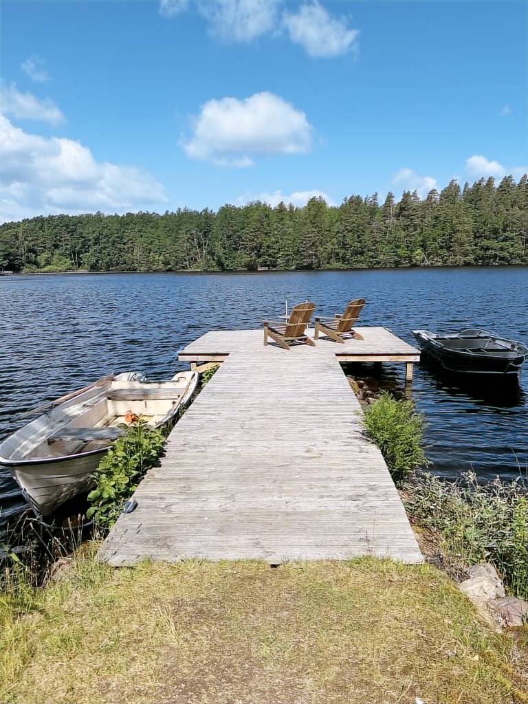Småland pur – Ferienhaus in Alleinlage direkt am See mit Sauna, Jacuzzi & Orangerie — photo 4