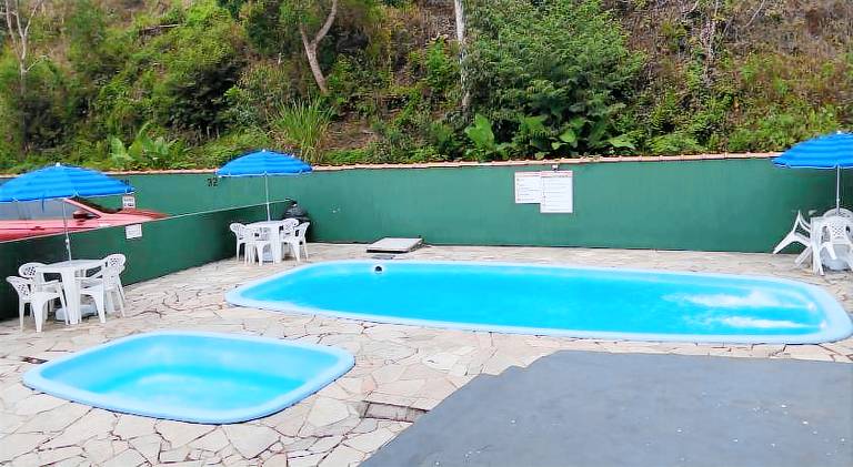 Apartment with pool in Ubatuba