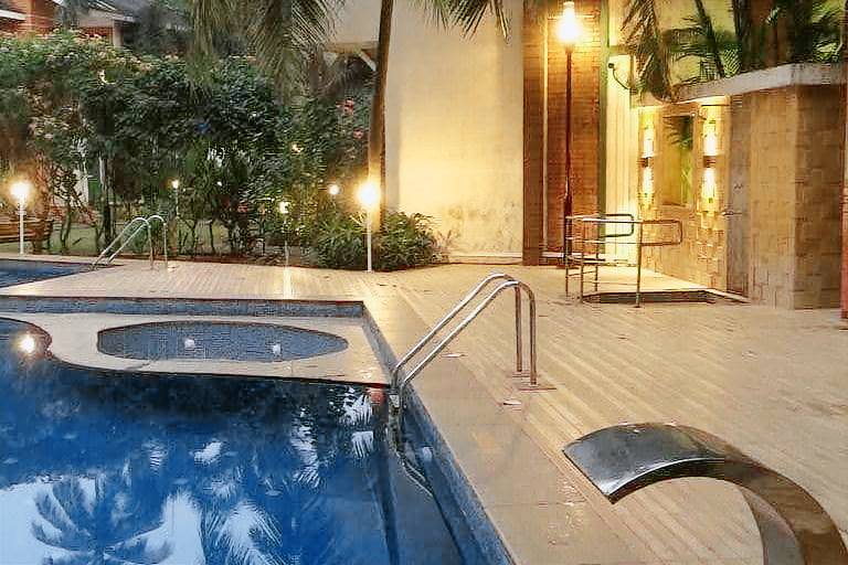 Rental apartment with garden & pool in Anjuna