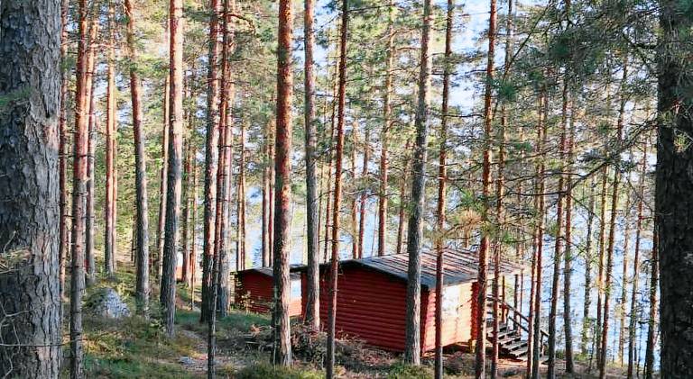 Lodge with grill, sauna & patio in Mikkeli