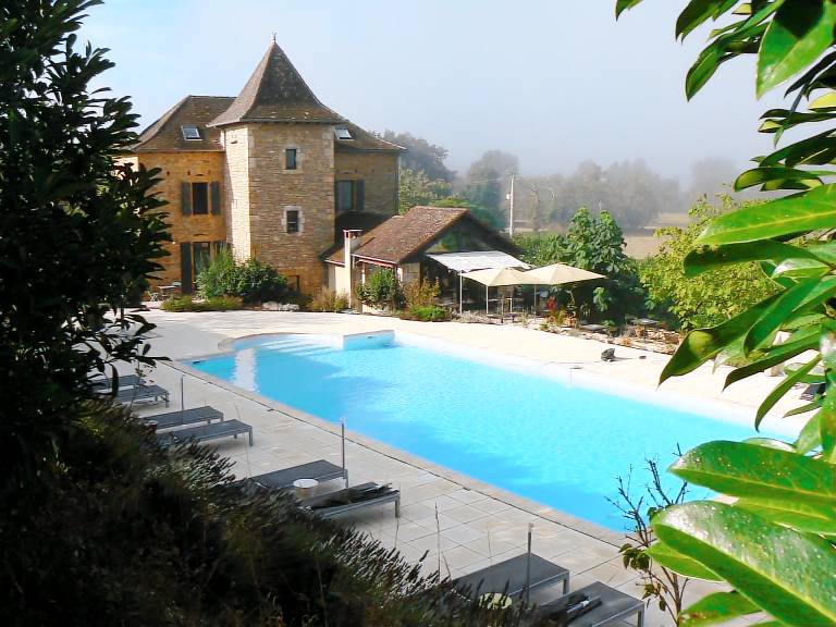 Hotel la Bastie d Urfe in Figeac