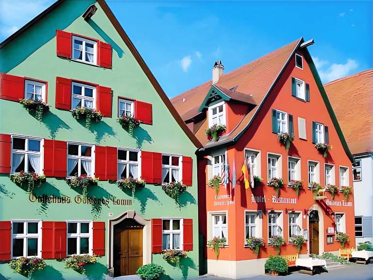 Hotel-Restaurant Goldenes Lamm in Dinkelsbuehl