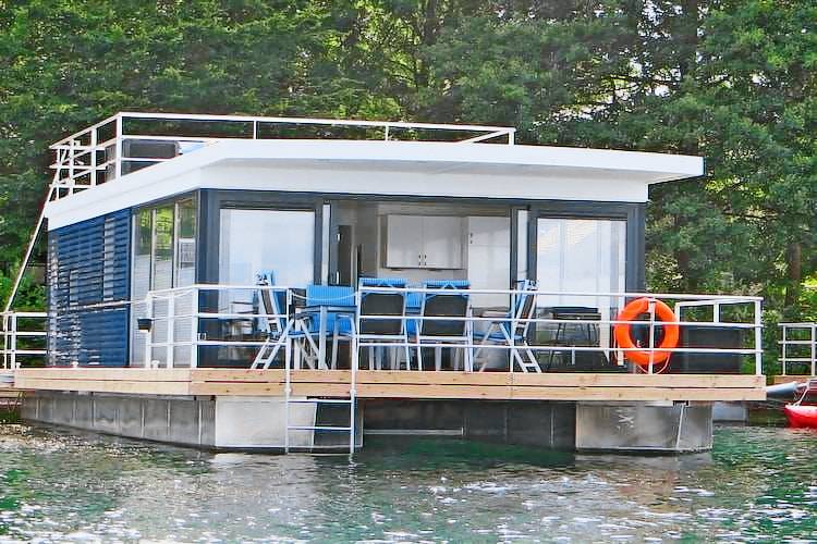 Huisboot Alpen