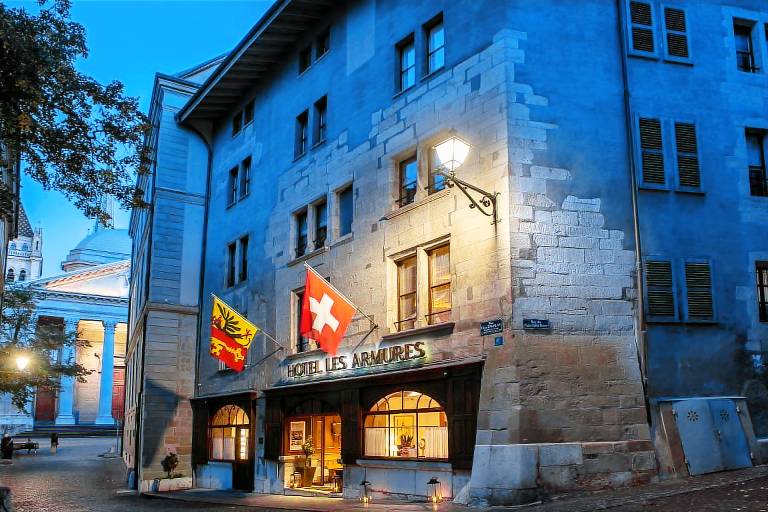 Les Armures Hotel in Geneva