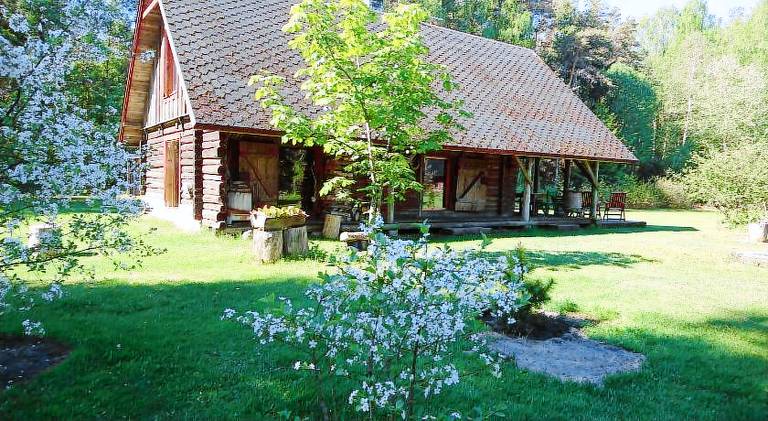 Chalet with patio, BBQ & yard — photo 2