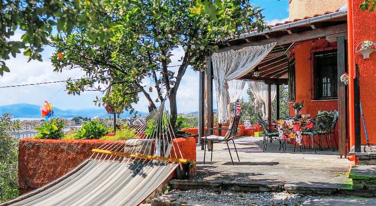 Charming farm with barbeque, garden & terrace | Pets are welcome in Volos