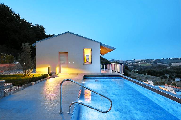 Villa with yard, terrace & hot tub — photo 2