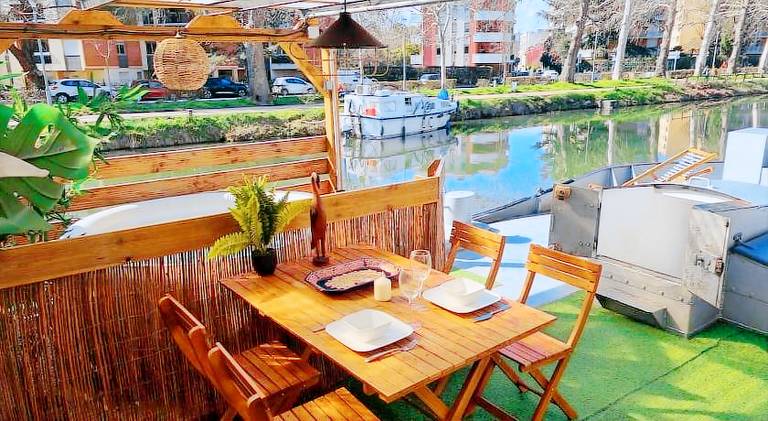 Peniche Chaleureuse avec jacuzzi Toulouse centre — photo 3