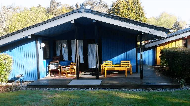 Retro Ferienhaus mit eigener Terrasse