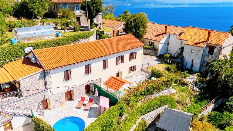 Ferienhaus in Veprinac für max. 5 Personen, Ferienhaus in Veprinac für max. 5 Personen,