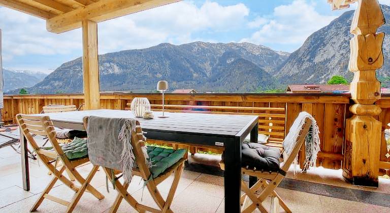 Lovely rental apartment with patio | Pet-friendly in Eben am Achensee