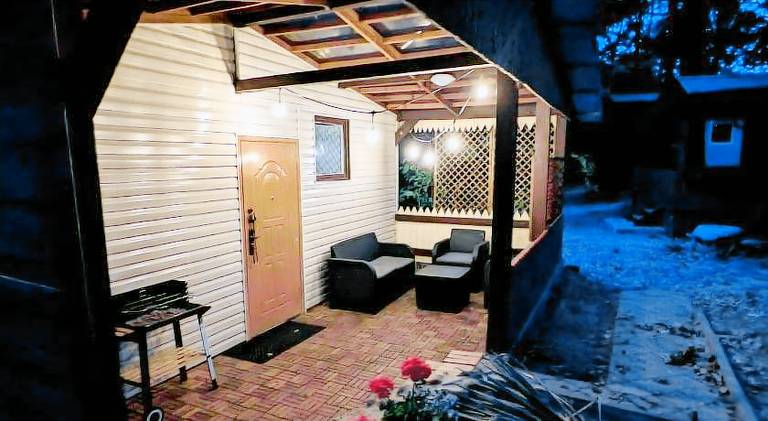 Lovely lodge with terrace & barbecue | Beach nearby | Pets allowed in Gniezno