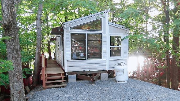 Cabin  Roaring Brook Township