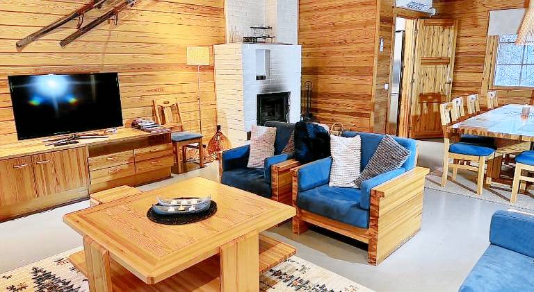 Villa with grill, patio & yard in Kuopio