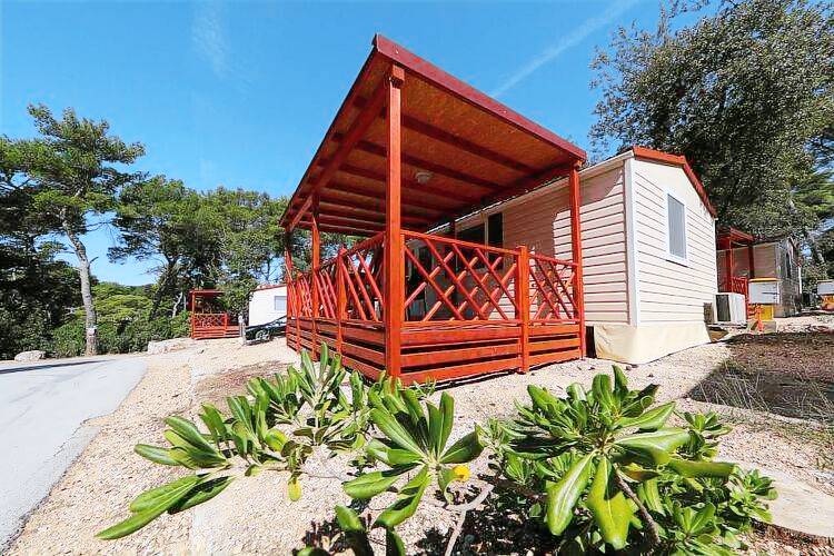 Mobile home with patio in Biograd na Moru