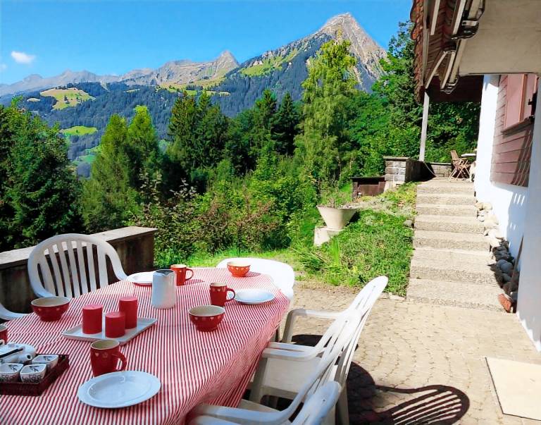 Ferienhaus mit Hund in Aeschi bei Spiez, Krattigen für max. 16 Personen