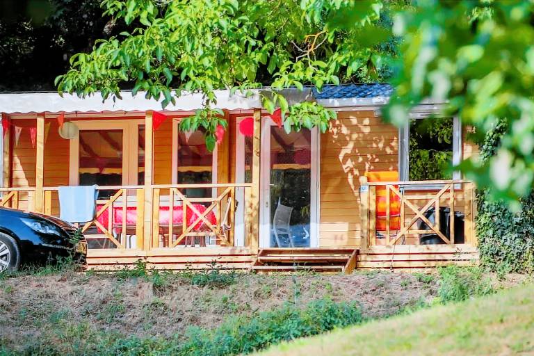 Mobilheim in Belvès f&uuml;r max. 6 Personen am Atlantik