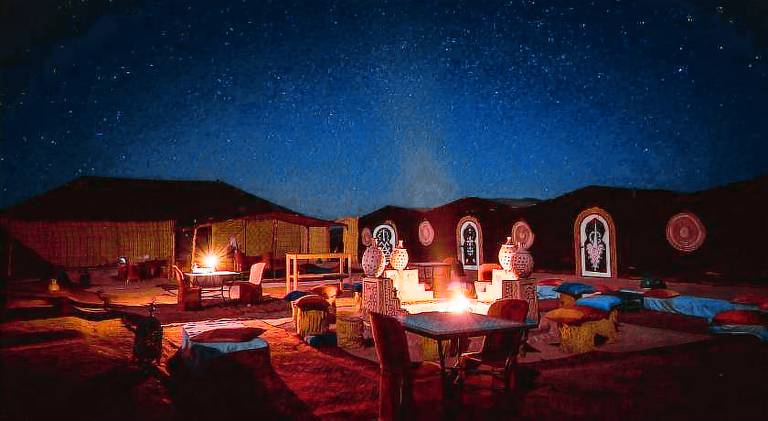 Tent with patio & yard in Zagora