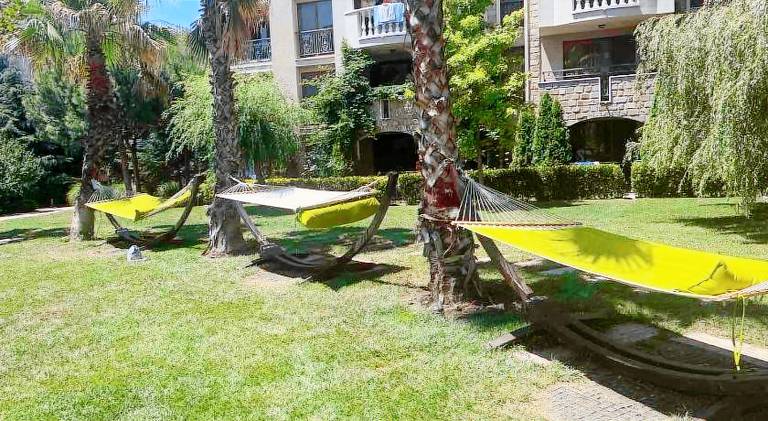 Rental apartment with pool in Sunny beach