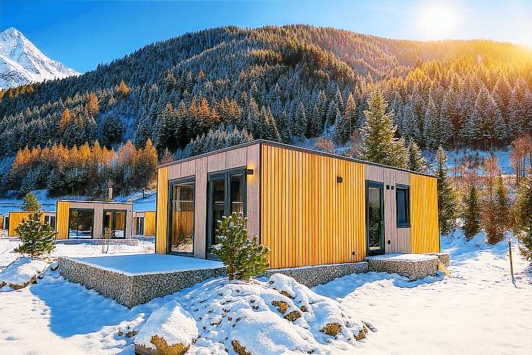 Bungalow mit Hund in Pettneu am Arlberg,  für max. 4 Personen