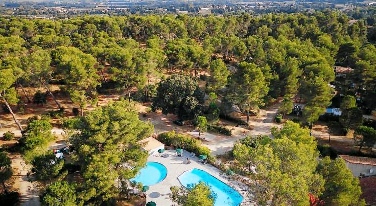 Huttopia Fontvieille in Fontvieille