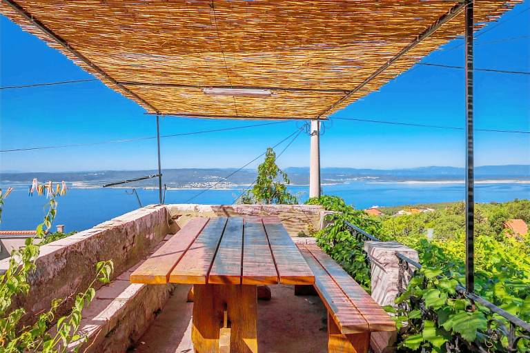 Holiday home with sea view and air conditioning in Crikvenica