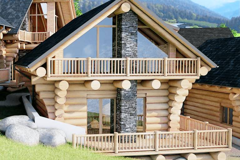 Chalet with garden, sauna & terrace | Nature view — photo 5