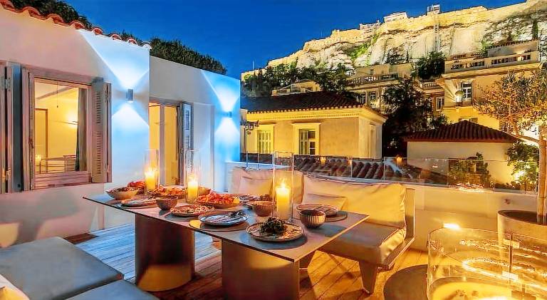 Villa with terrace, yard & jacuzzi | Near Acropolis of Athens in Athens