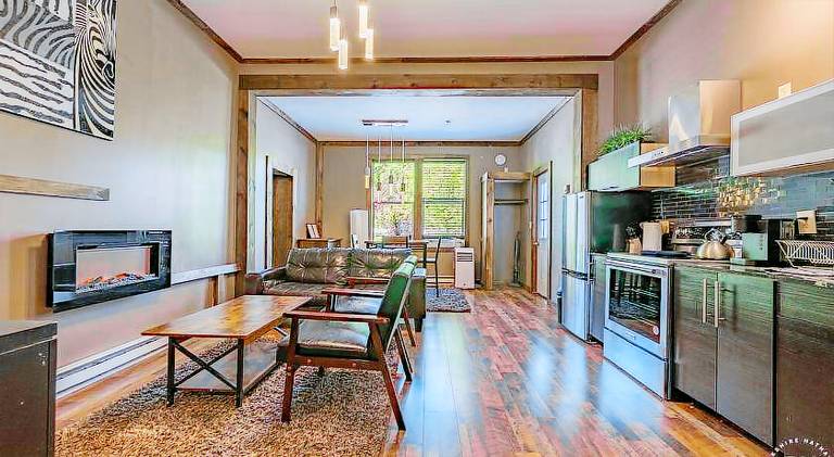 Rental apartment with barbecue in Lake Placid, NY