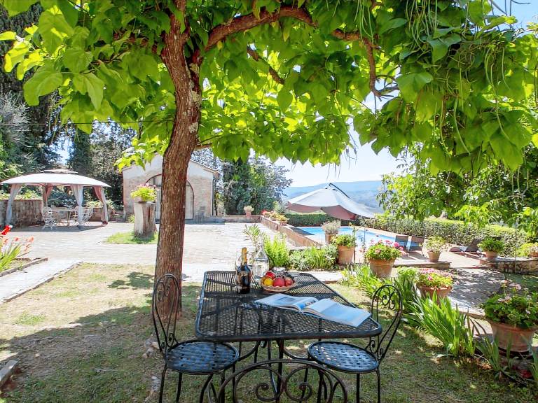 Vacation home with private pool, yard & patio | Nature view — photo 2