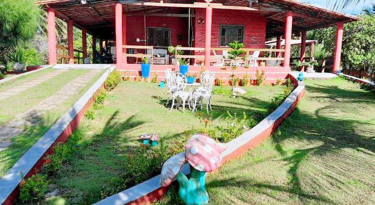 Vacation home with pool in Amontada