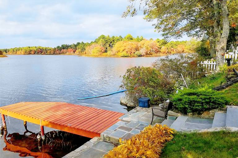 Pond Access & Private Dock: East Wareham Home — photo 2
