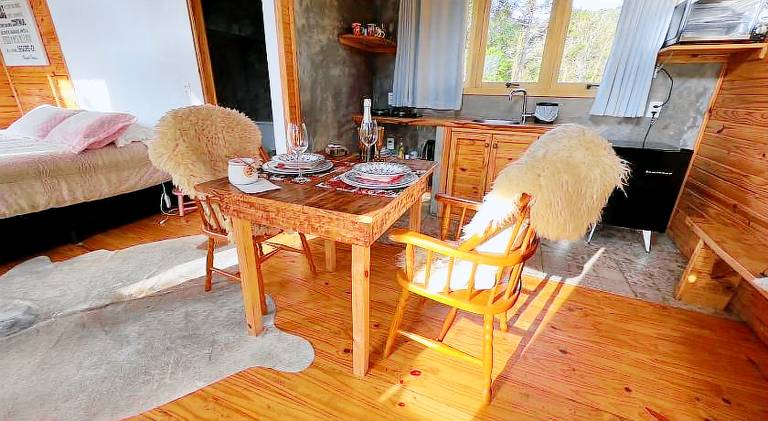 Lodge with terrace, garden & barbeque — photo 2
