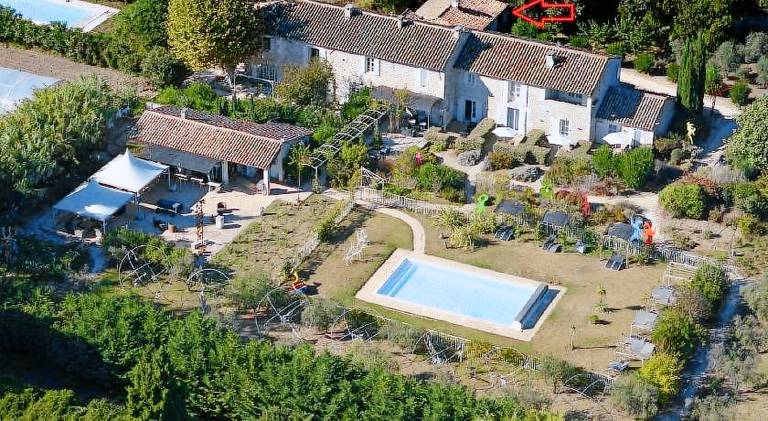 Alpilles Cottage Philippe's Farm Gite 55m2 - 2 chambres - calme - piscine mas des figues - agritouri in Les Baux-de-Provence