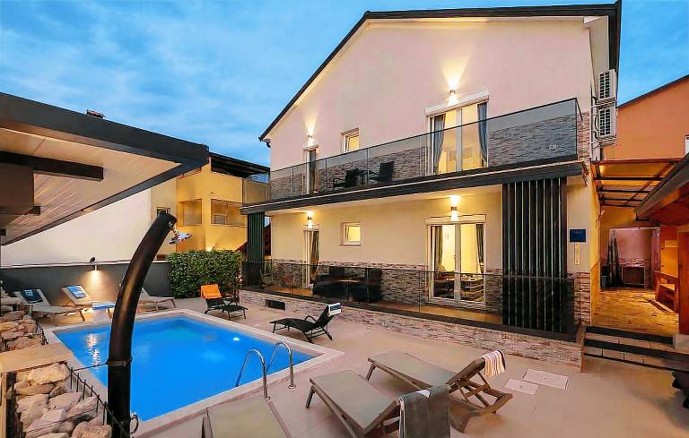 Ferienhaus in Rovinjsko Selo für max. 8 Personen, Ferienhaus in Rovinjsko Selo für max. 8 Personen,