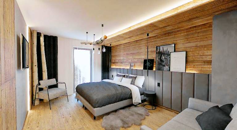 Serviced apartment with pool, garden & terrace in Plzen