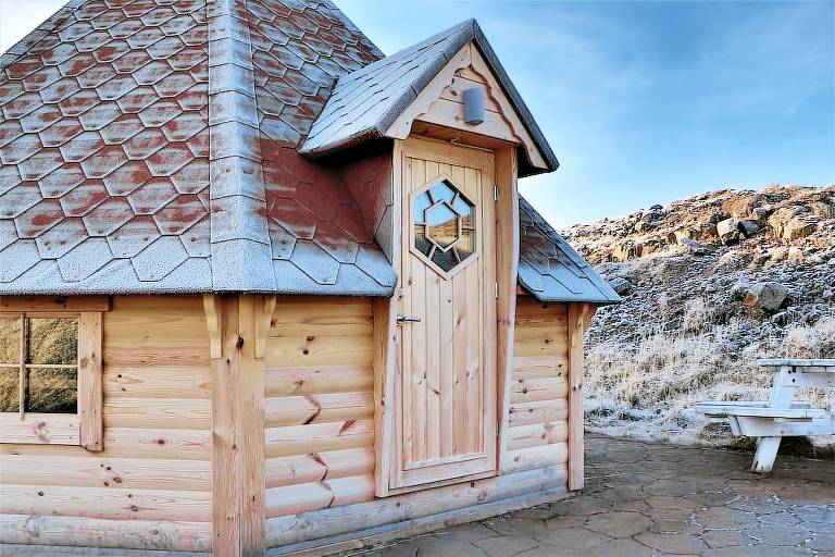 Hütte Vesturland