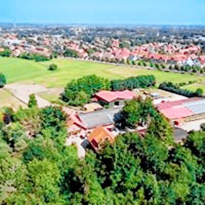 Familienhof Br&uuml;ning Stadtblick