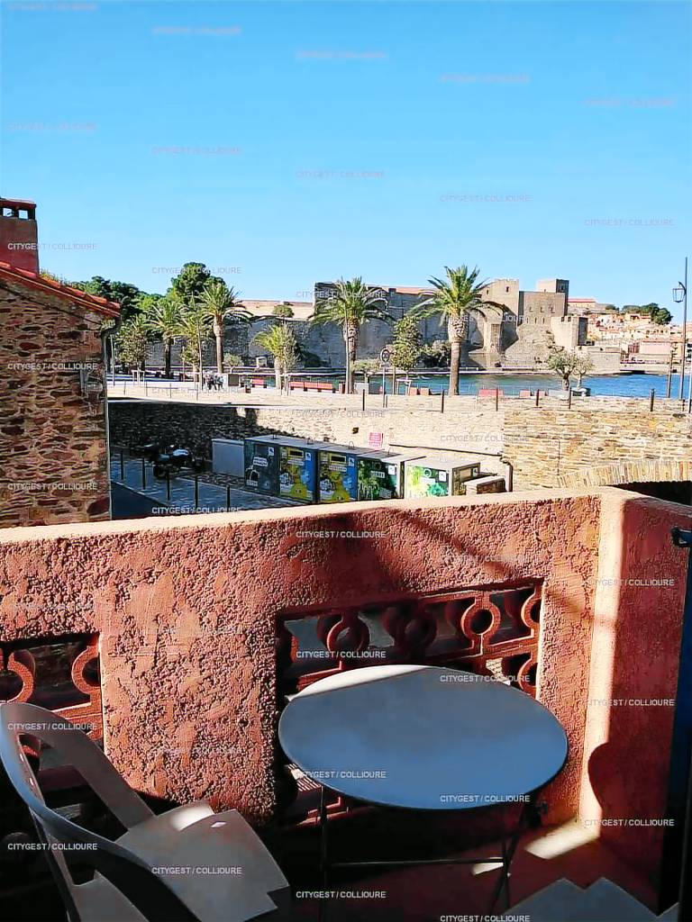 Rental apartment with 2 rooms for 6 persons in Collioure